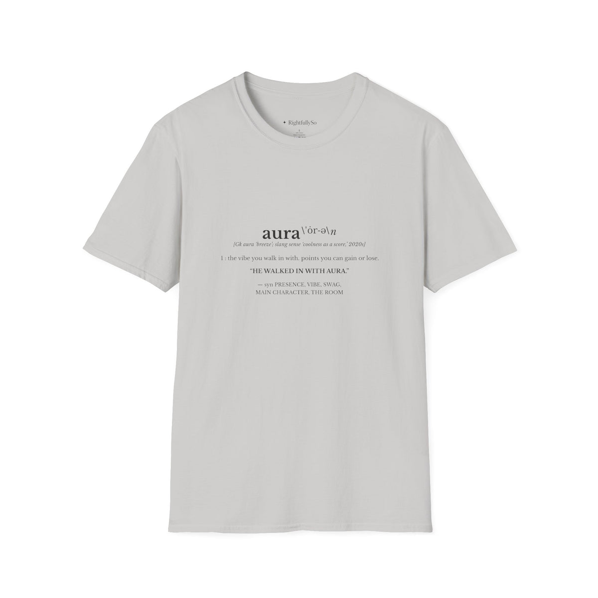 Ice Grey tee