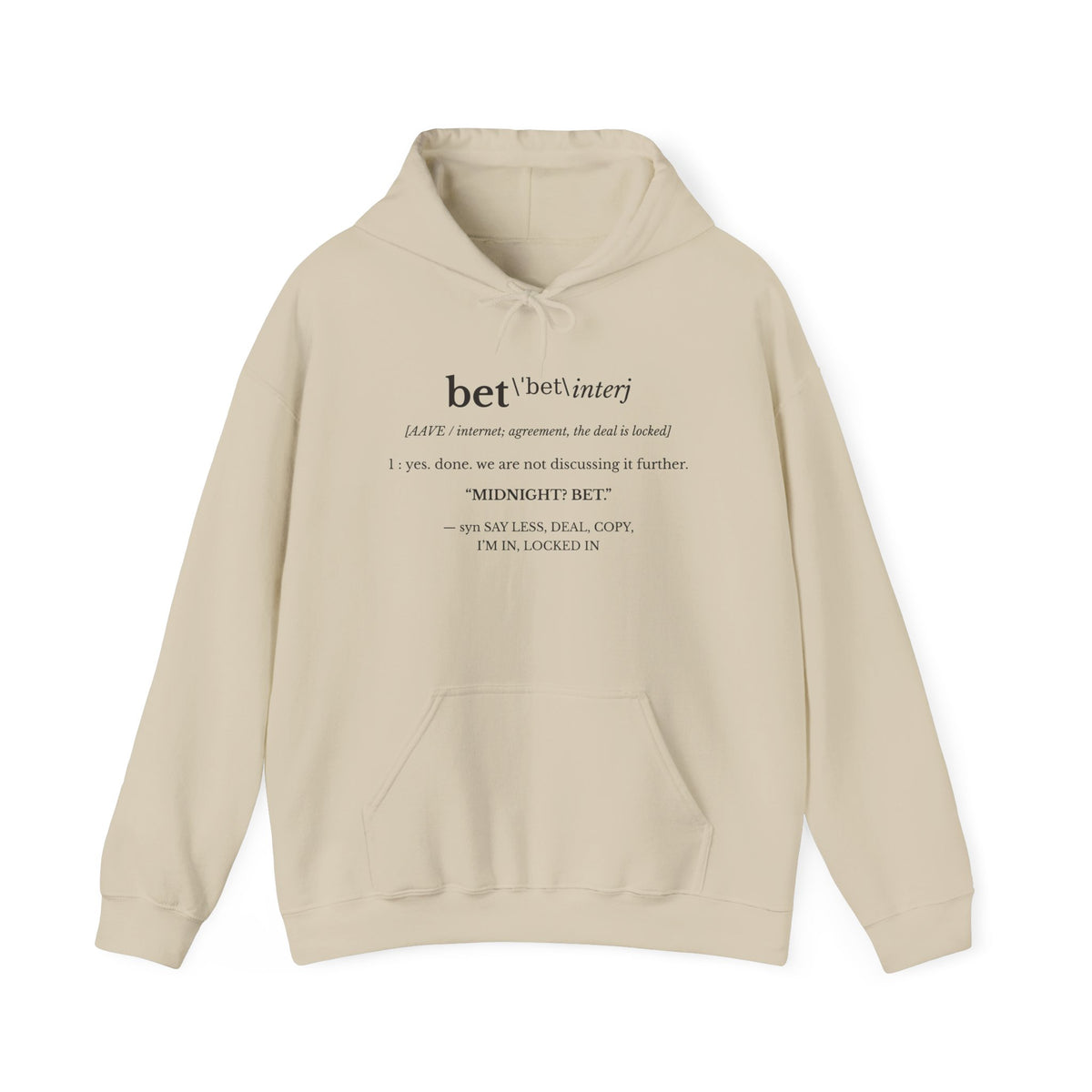 Sand hoodie