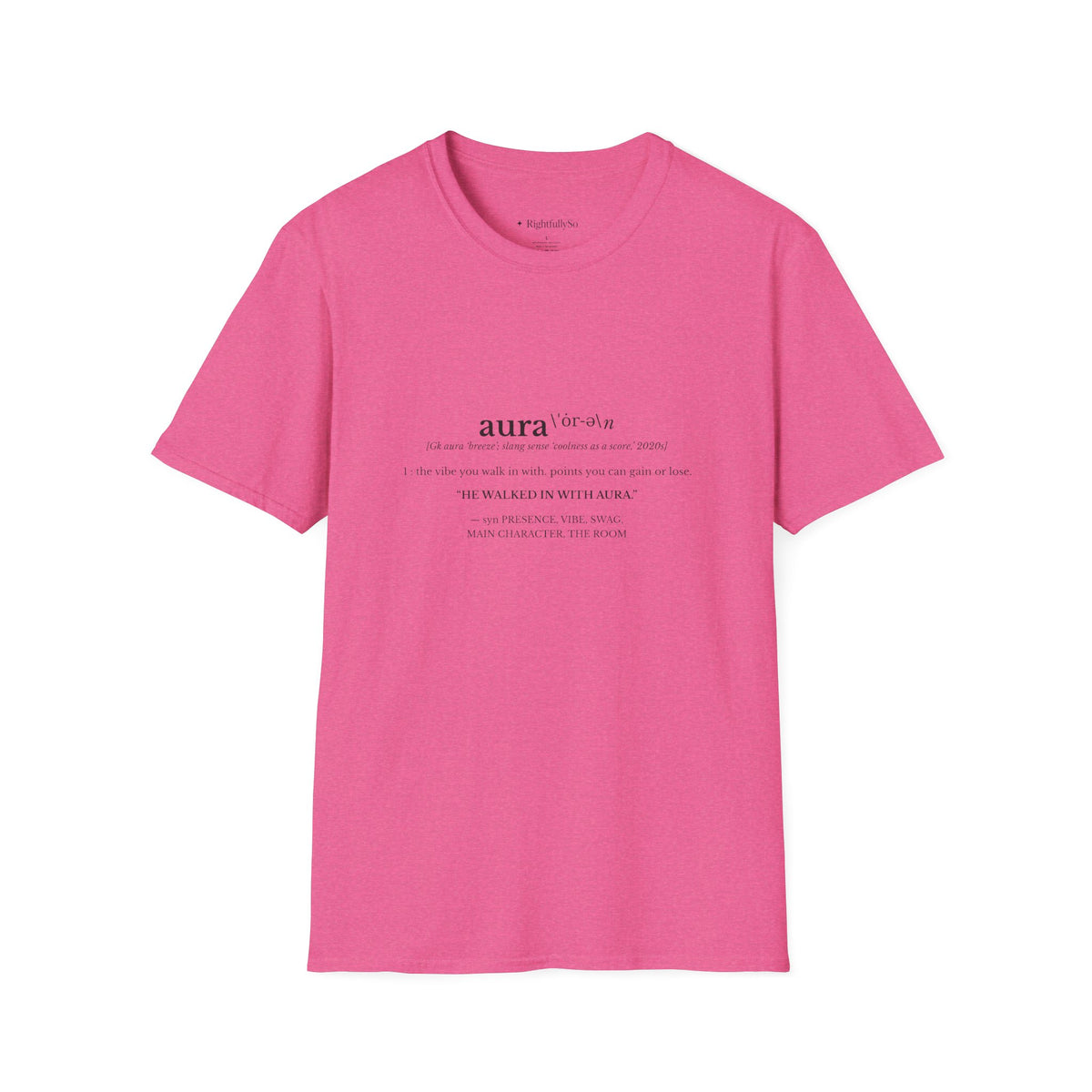 Heather Heliconia tee
