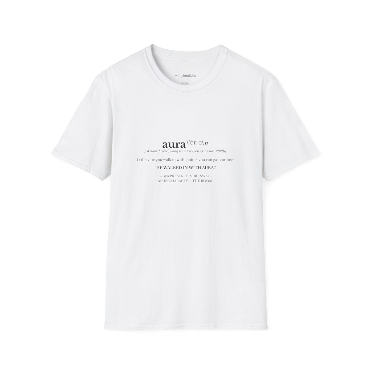 White tee
