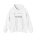 White hoodie