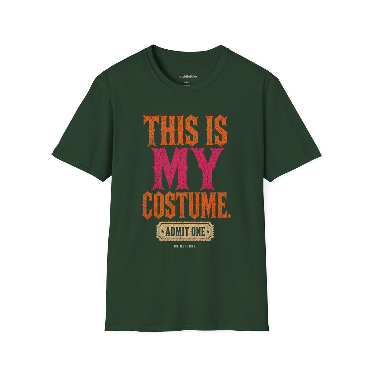 This Is My Costume Tee