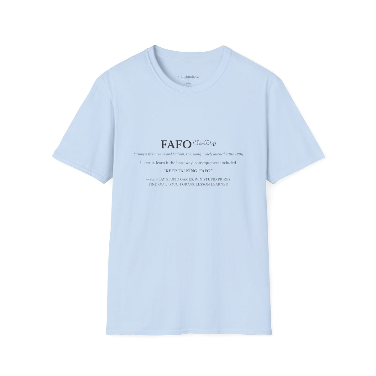 Light Blue tee