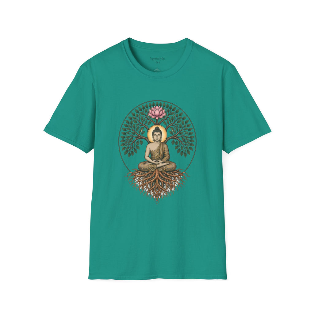 Jade Dome Bodhi Buddha Tee mockup