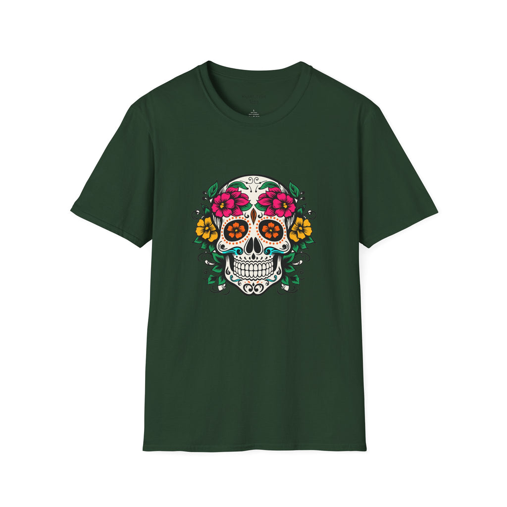 Ojos de Flor Calavera Tee