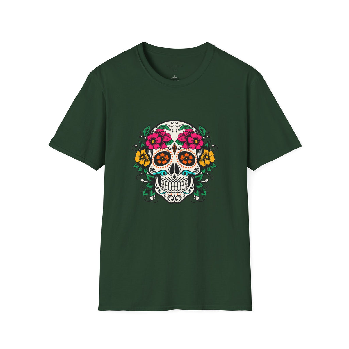 Ojos de Flor Calavera Tee