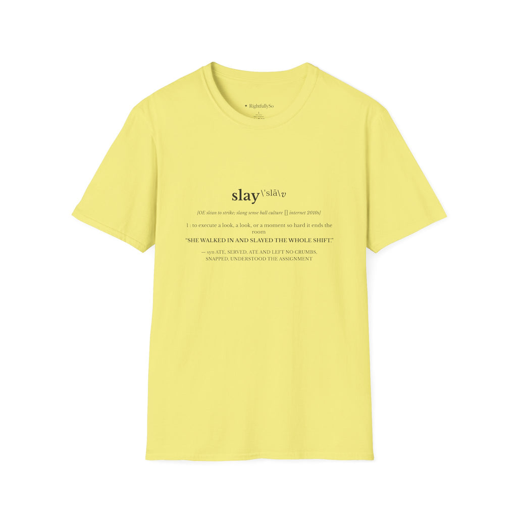 Cornsilk tee