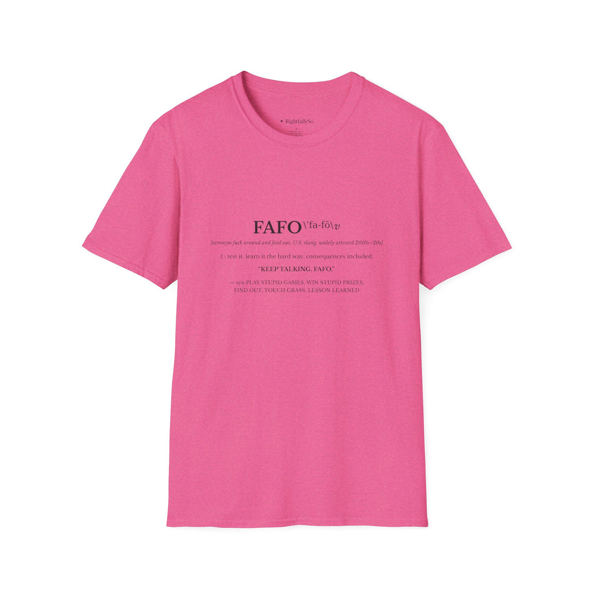 Heather Heliconia tee