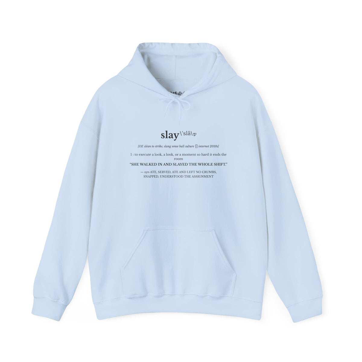 Light Blue hoodie