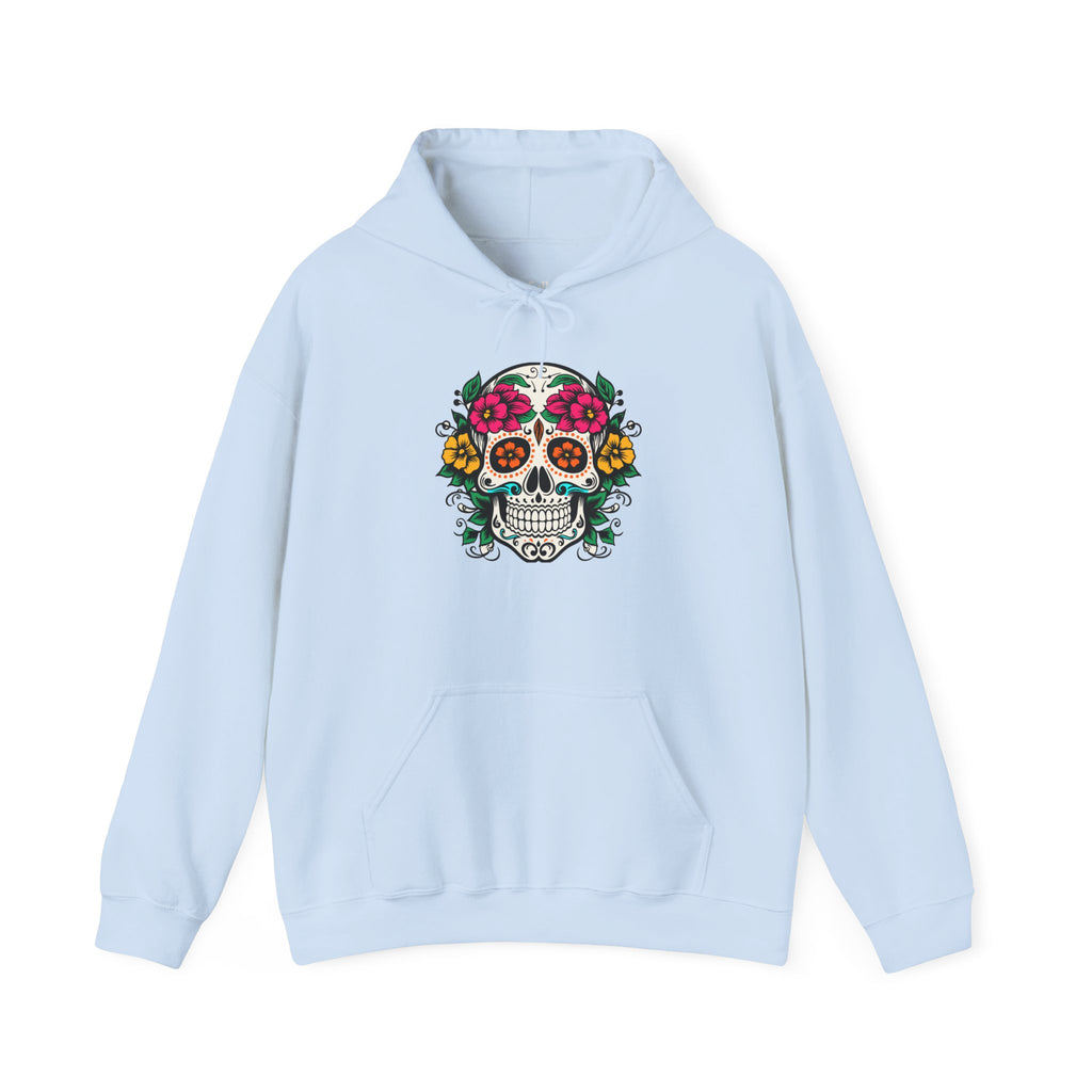 Ojos de Flor Calavera Hoodie