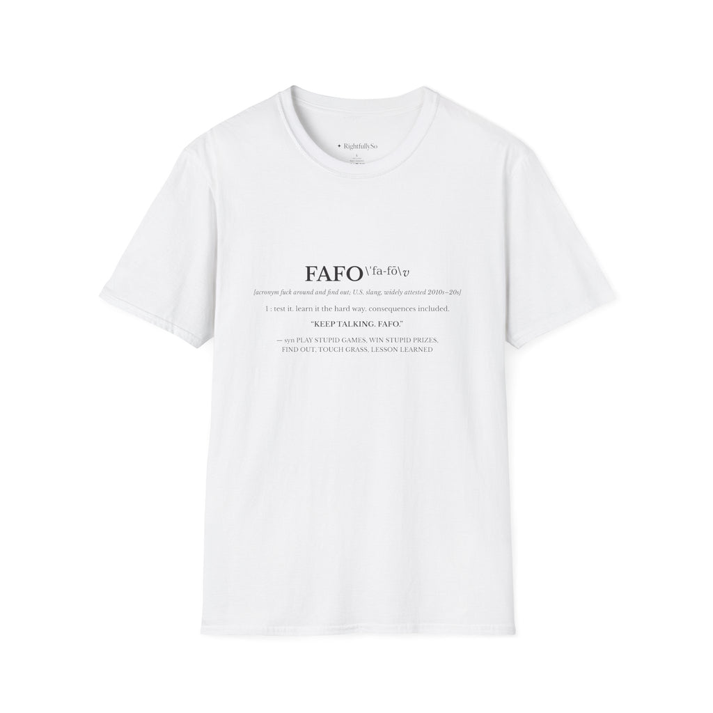 White tee
