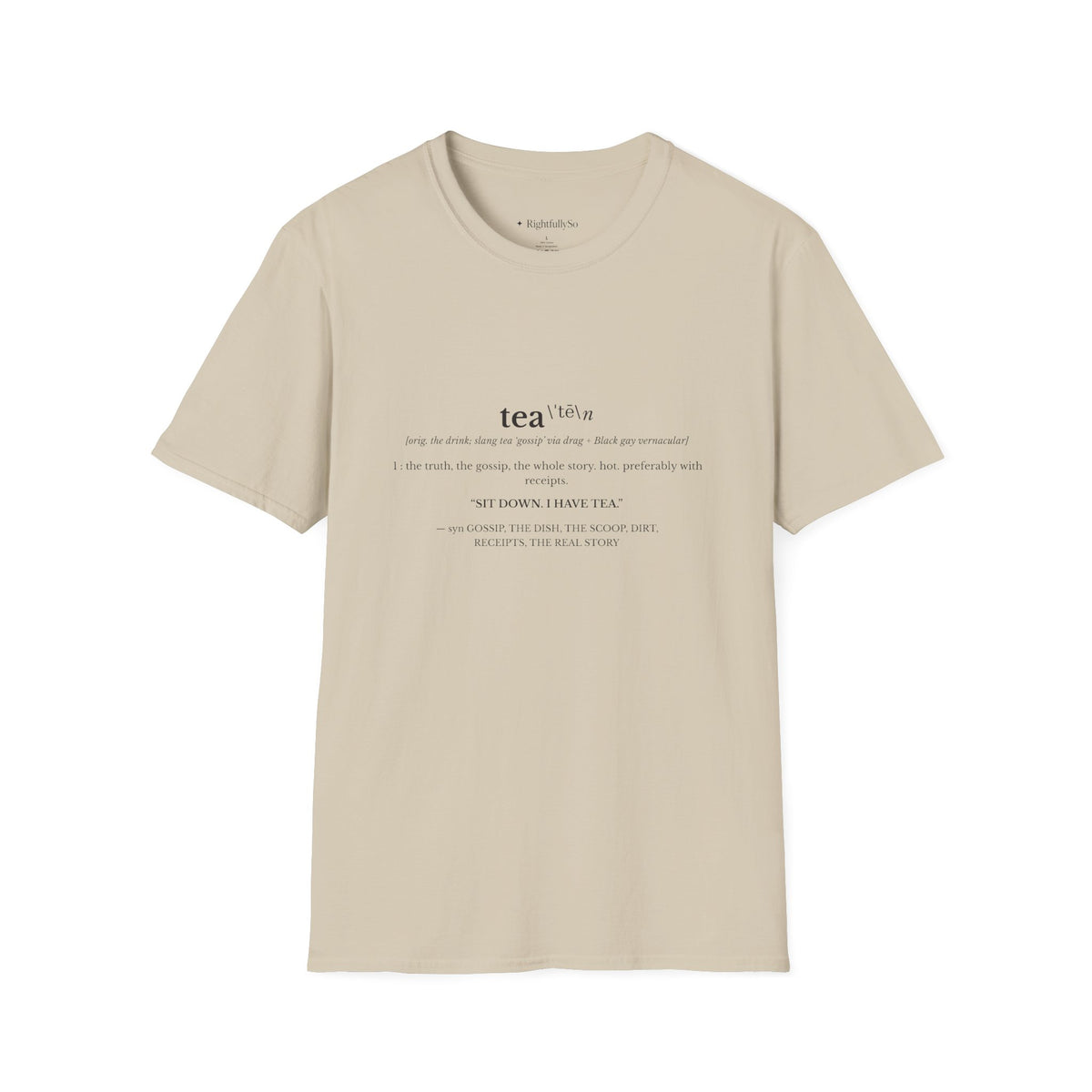 Sand tee