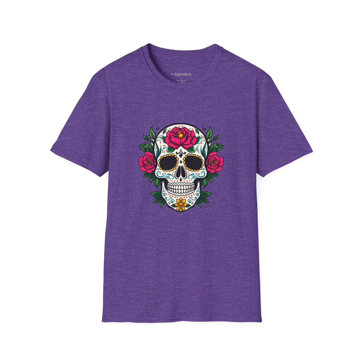 Heather Purple tee