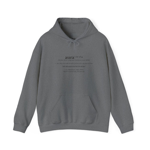 Graphite Heather hoodie