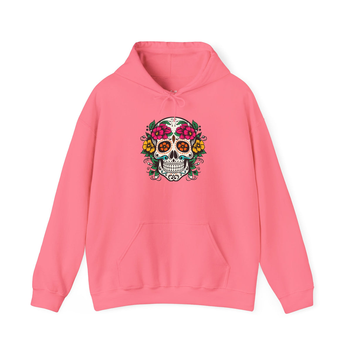 Ojos de Flor Calavera Hoodie