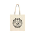 Natural Buddha Lotus Tote mockup