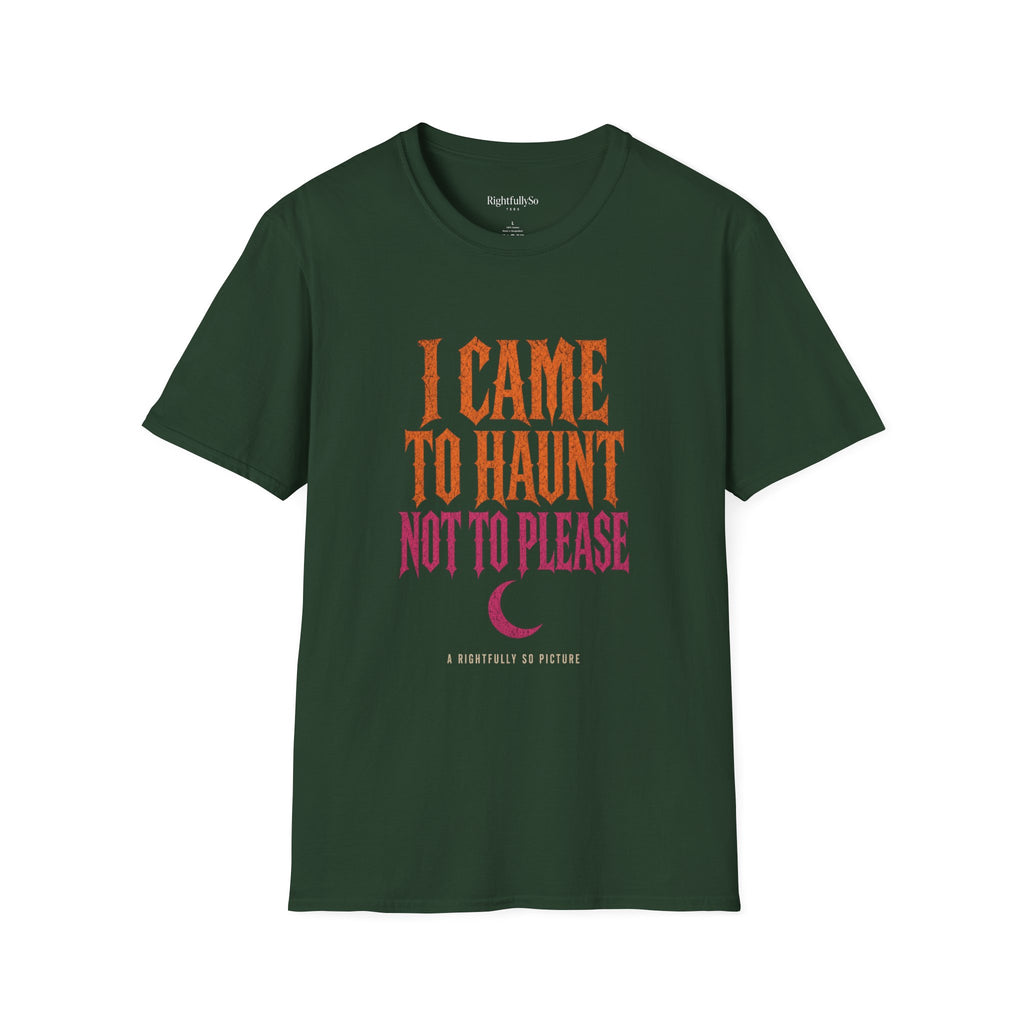 I Came to Haunt Tee