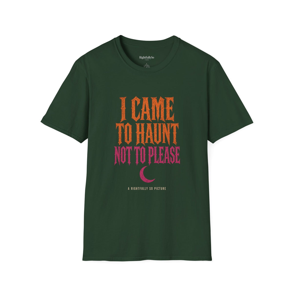 I Came to Haunt Tee