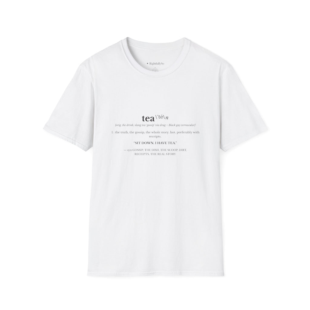 White tee