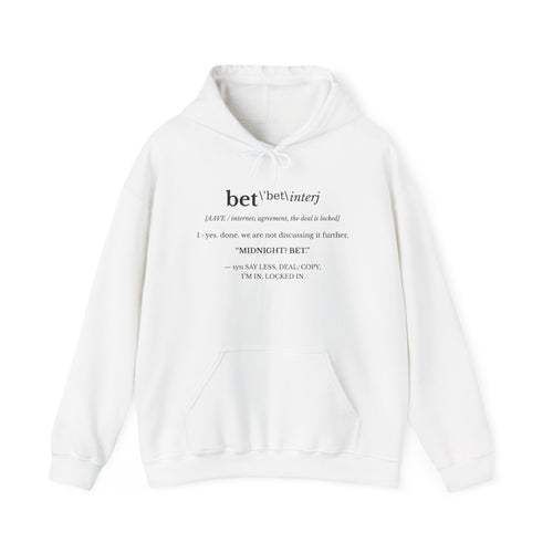 White hoodie