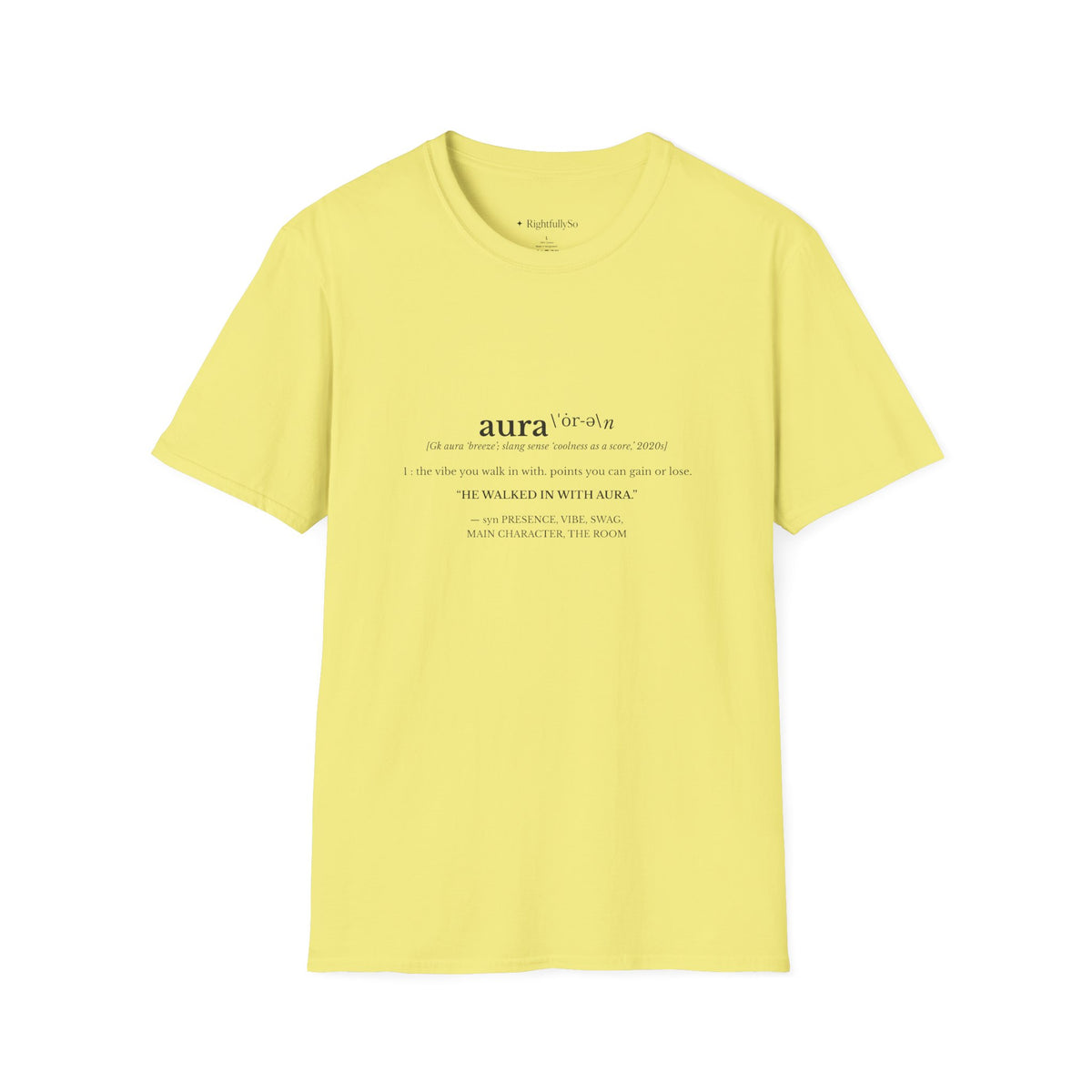 Cornsilk tee