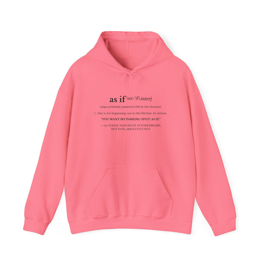 Safety Pink hoodie