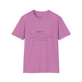 Heather Radiant Orchid tee