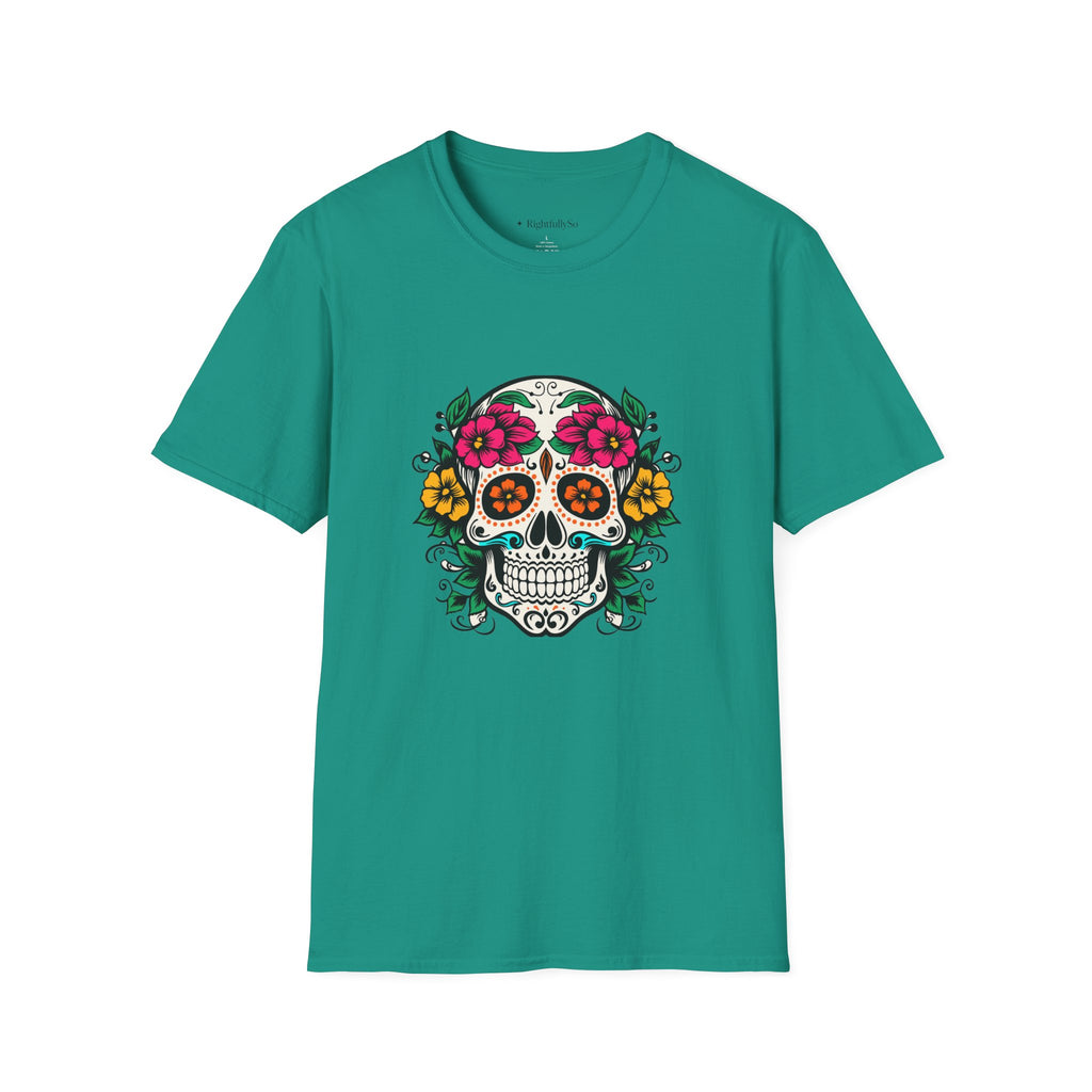 Ojos de Flor Calavera Tee