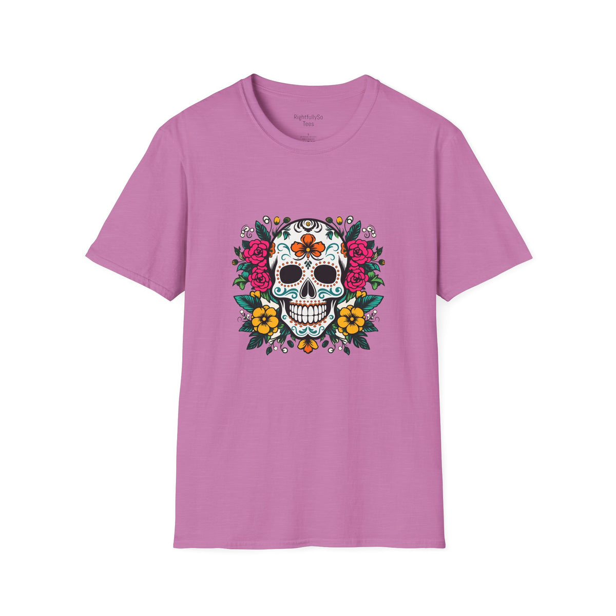 Heather Radiant Orchid tee