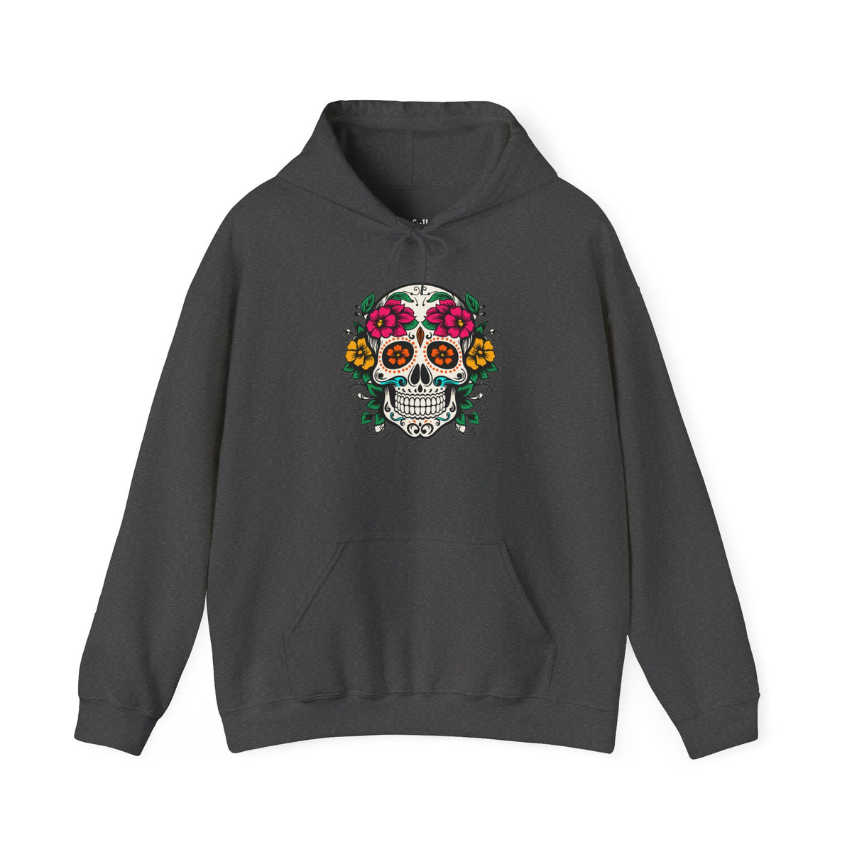 Ojos de Flor Calavera Hoodie