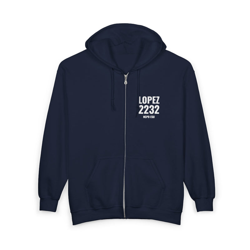 Artie Lopez Memorial Zip-Up Hoodie