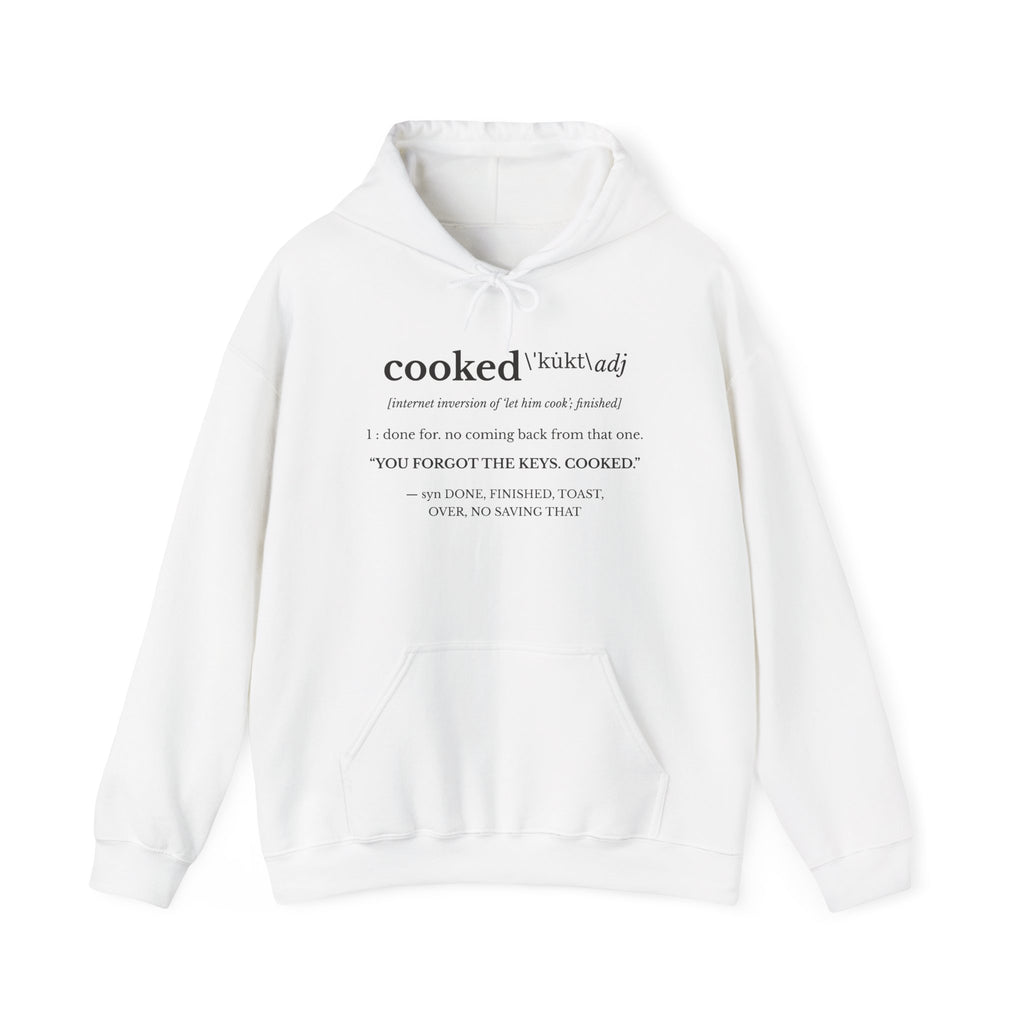 White hoodie