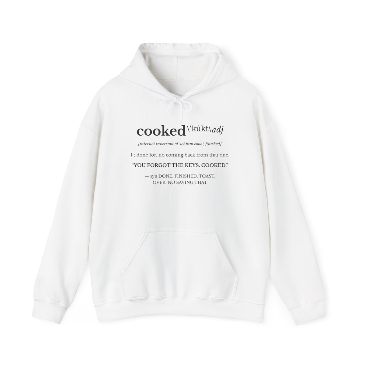 White hoodie