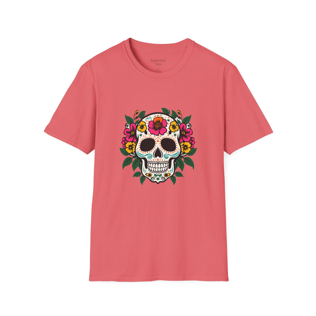 Coral Silk tee
