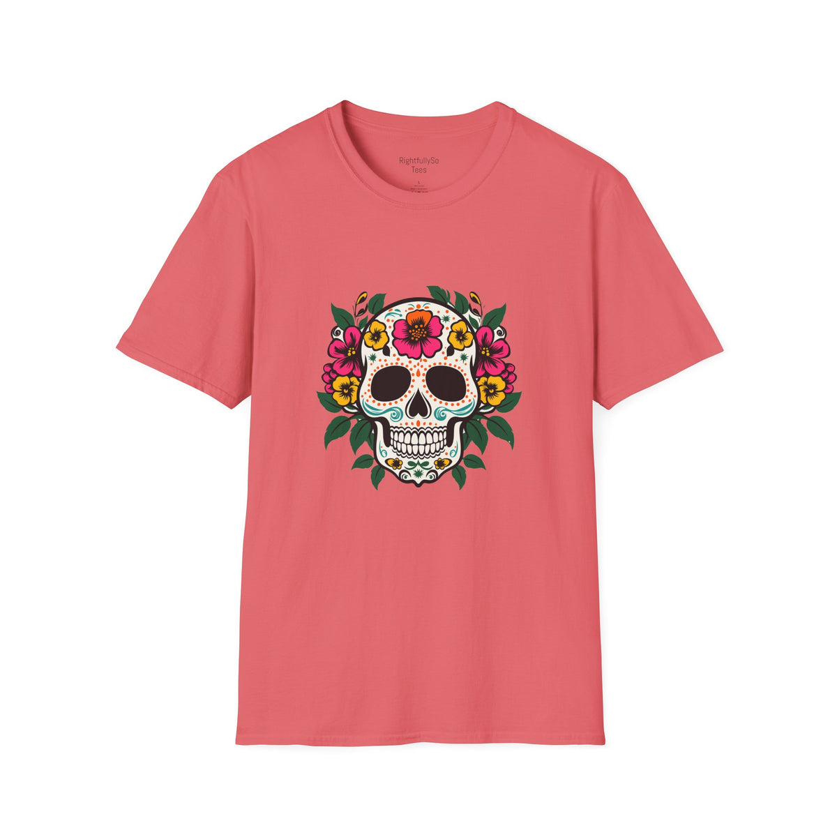 Coral Silk tee