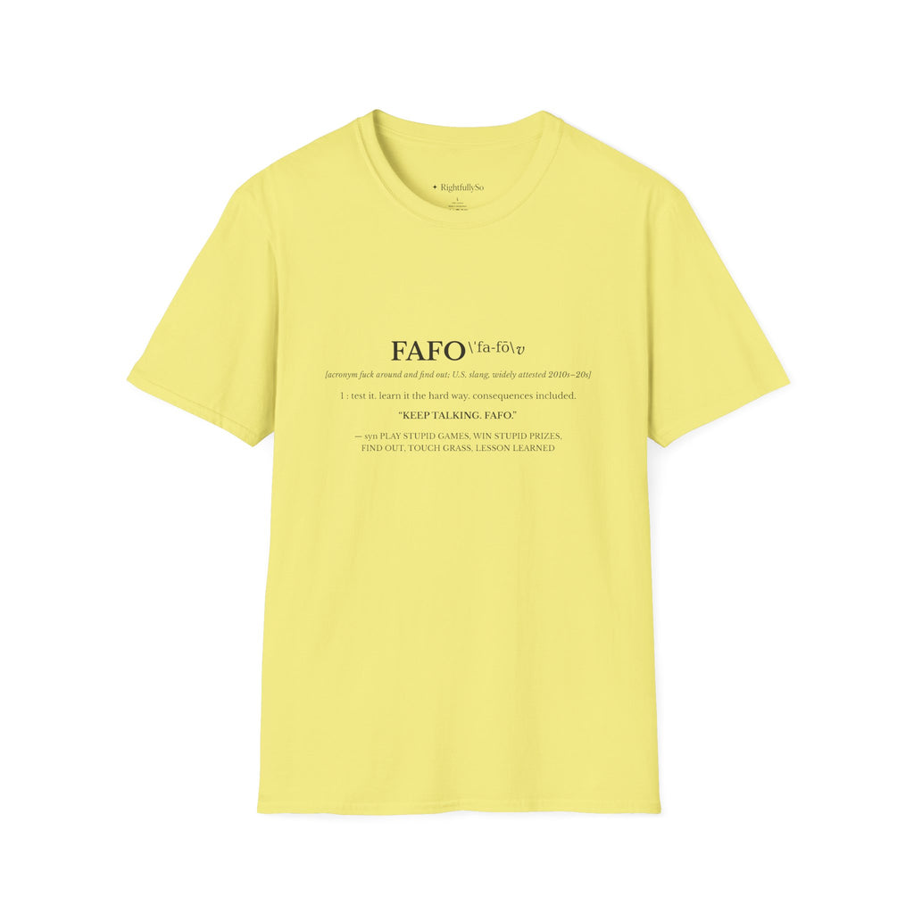 Cornsilk tee