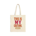 Natural This Is My Costume Tote mockup