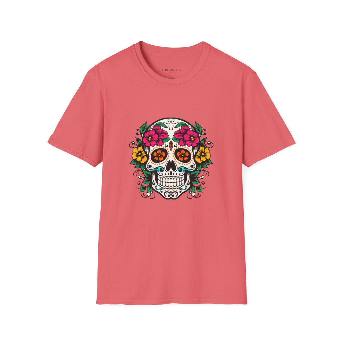 Ojos de Flor Calavera Tee