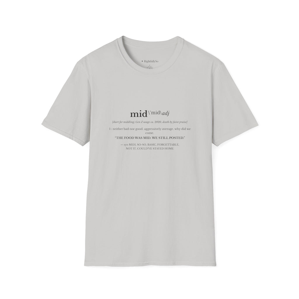 Ice Grey tee