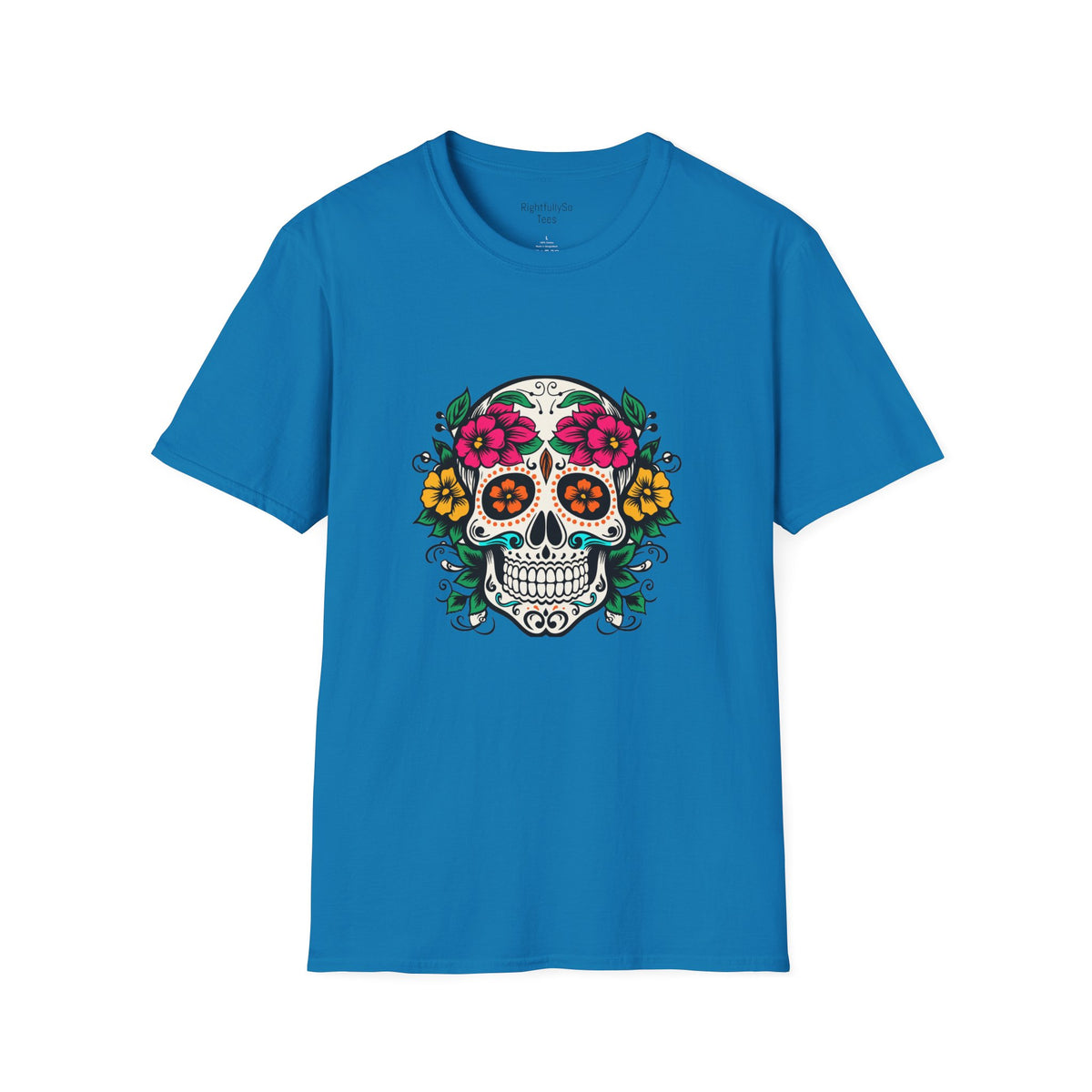 Ojos de Flor Calavera Tee