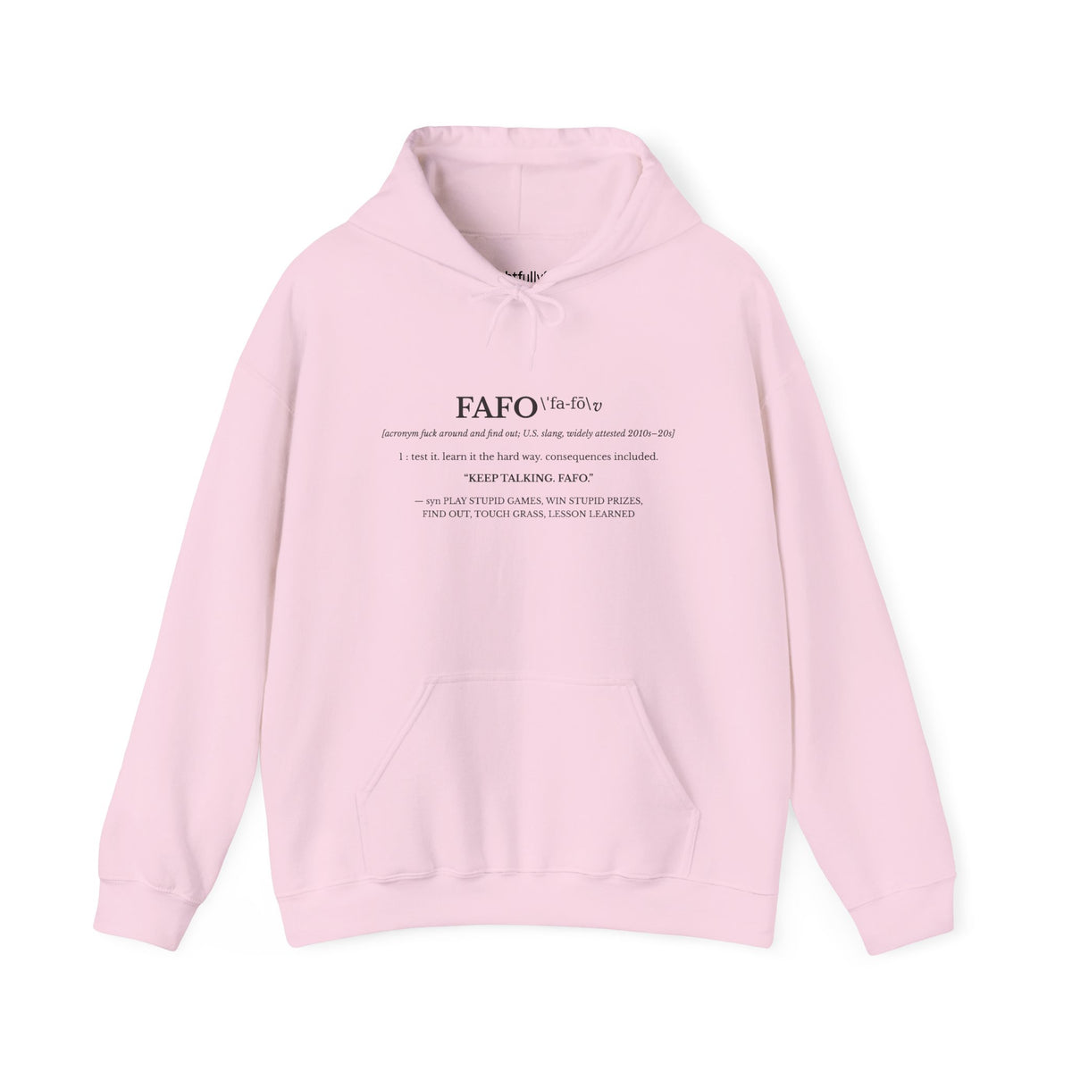 Light Pink hoodie