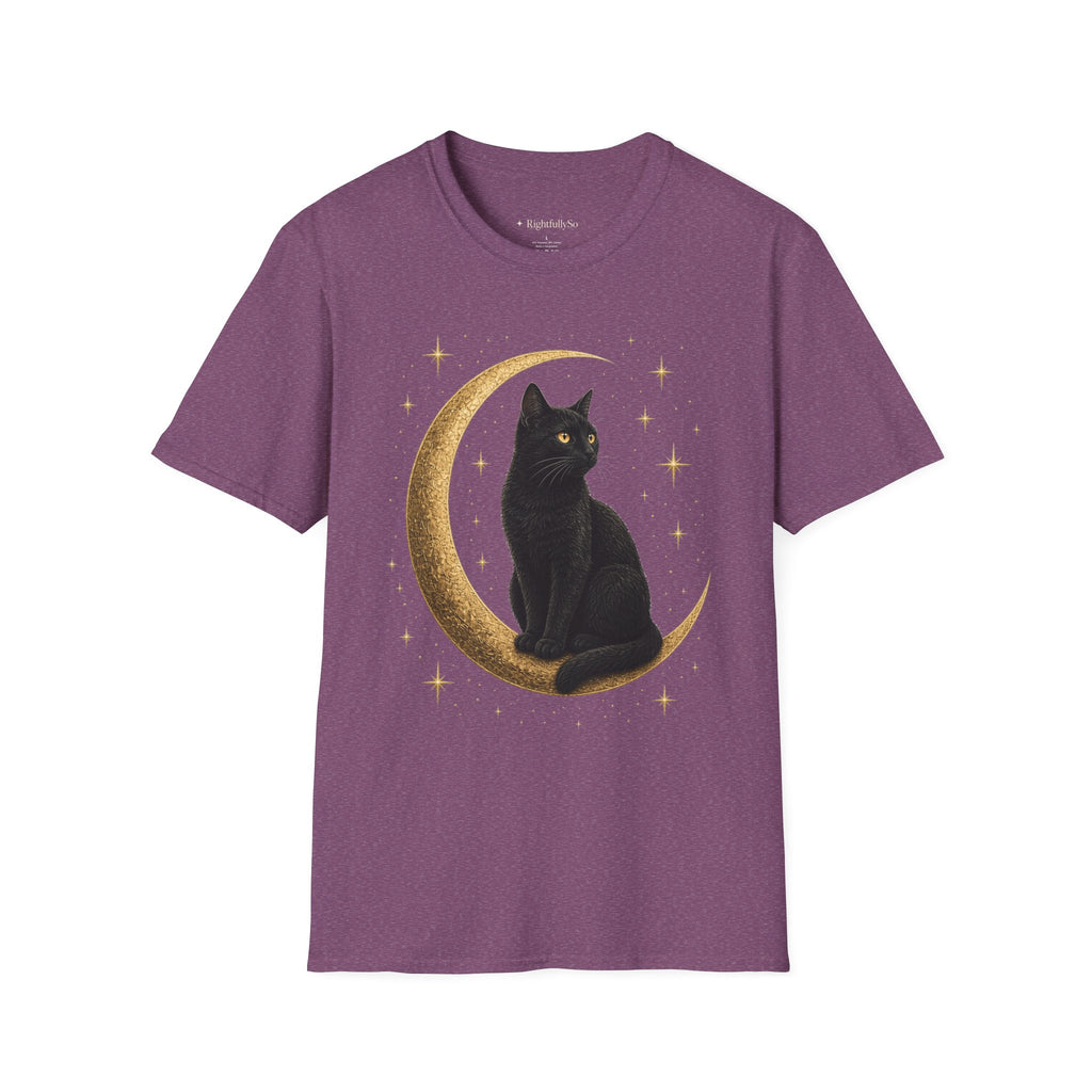 Cat Moon Tee mockup